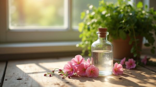 Propriétés et bienfaits de l'huile essentielle de géranium rosat